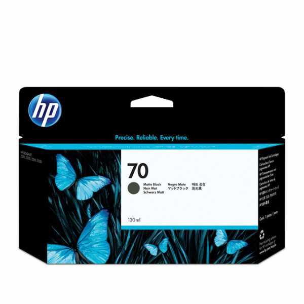 Original Hewlett Packard Nr. 70, (130ml)<br>Tintenpartone fr HP DesignJet Z2100 / Z3100