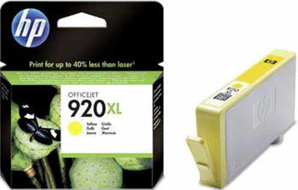 HP Tinte No.920XL, Gelb (Yellow)